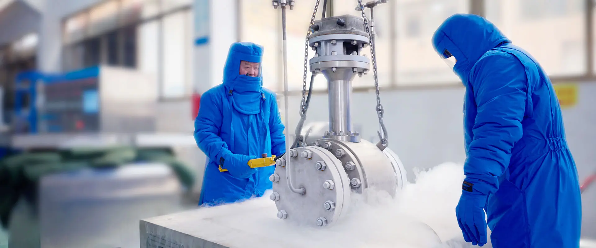 Kina industriella ventilfabrik