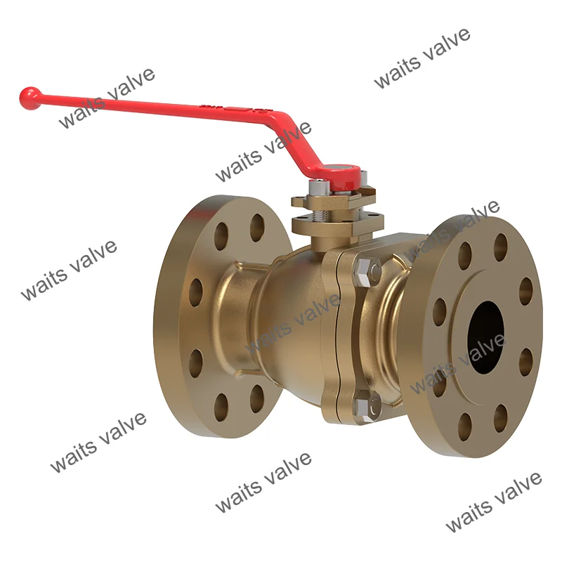 Bronze Lever Floating Ball Valve Bronze Lever Floating Ball Valve