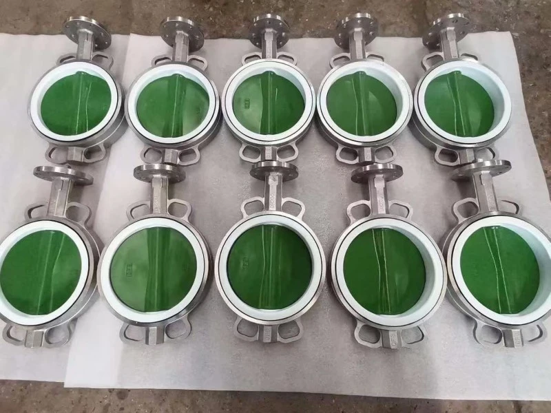 Titanium Lever Wafer Butterfly Valve